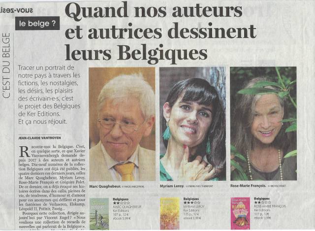 Photo de Quand nos auteurs et autrices dessinent leurs Belgiques