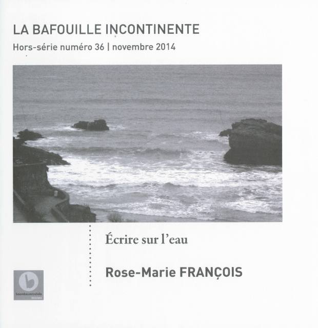 Photo de Écrire sur l’eau, 33 poèmes